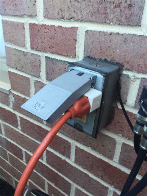 how to fit a metal gfci box into granite countertops|attaching outlet to granite countertop.